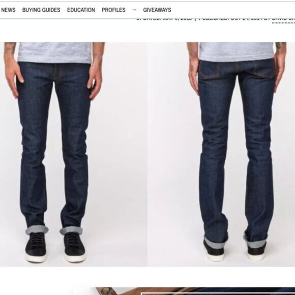 APC New Cure H Tres Etroit Slim Straight - 26", Unisex, NWTs 🇫🇷 - Picture 2 of 16